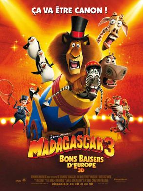 MADAGASCAR 3 : BONS BAISERS D'EUROPE