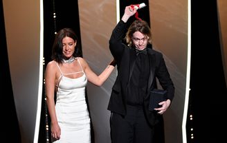 Adèle Exarchopoulos and Caleb Landry Jones - Nitram, Award for best actor