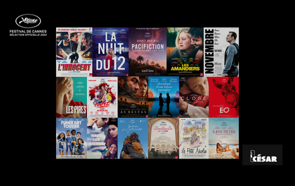 Félicitations aux films de la Sélection officielle en lice pour les César 2023 !