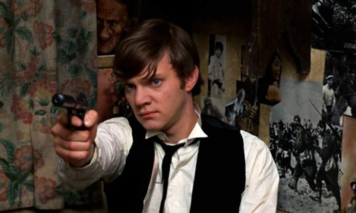 Malcolm McDowell in If… by Lindsay Anderson